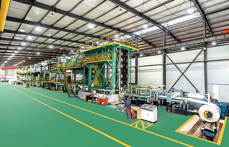 鋁卷(juàn)彩塗(tú)線(xiàn)